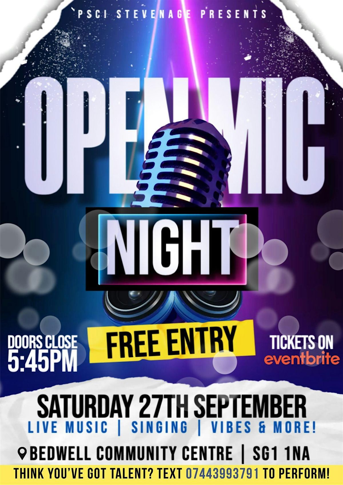 Open Mic Night
