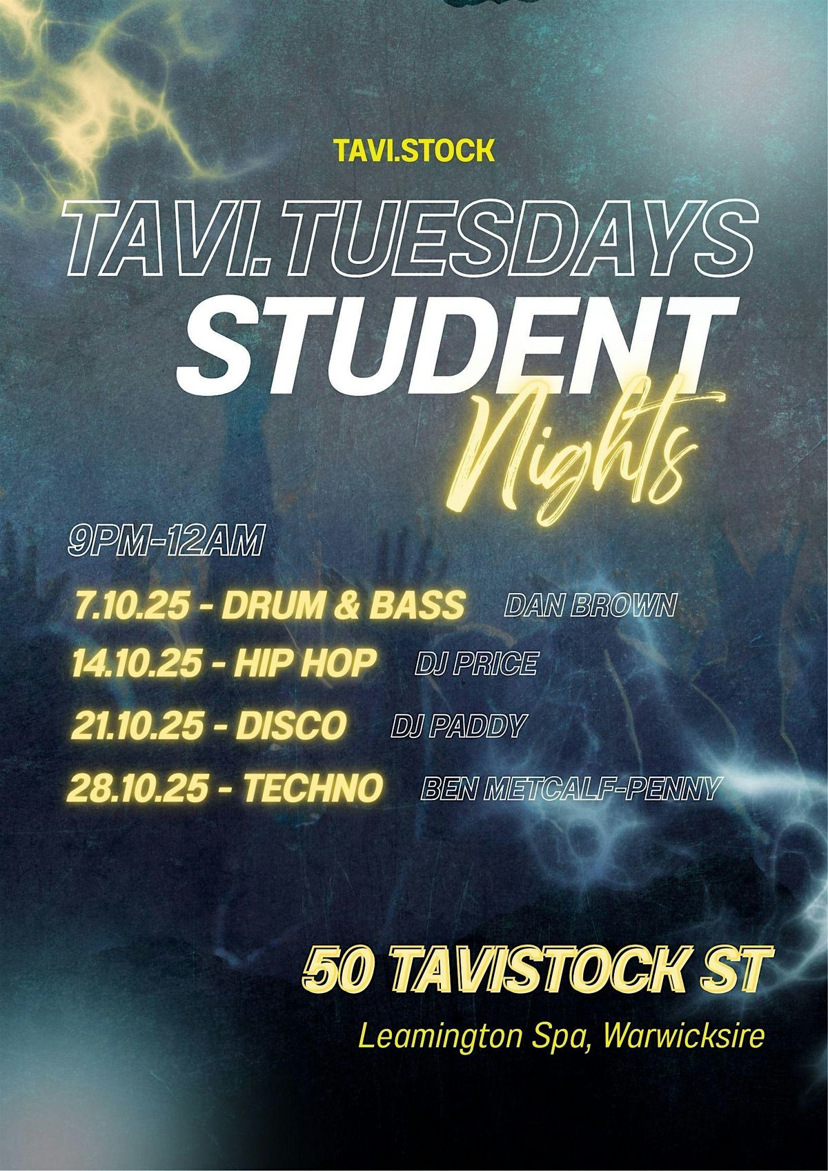 TAVI.TUESDAYS - STUDENT NIGHTS