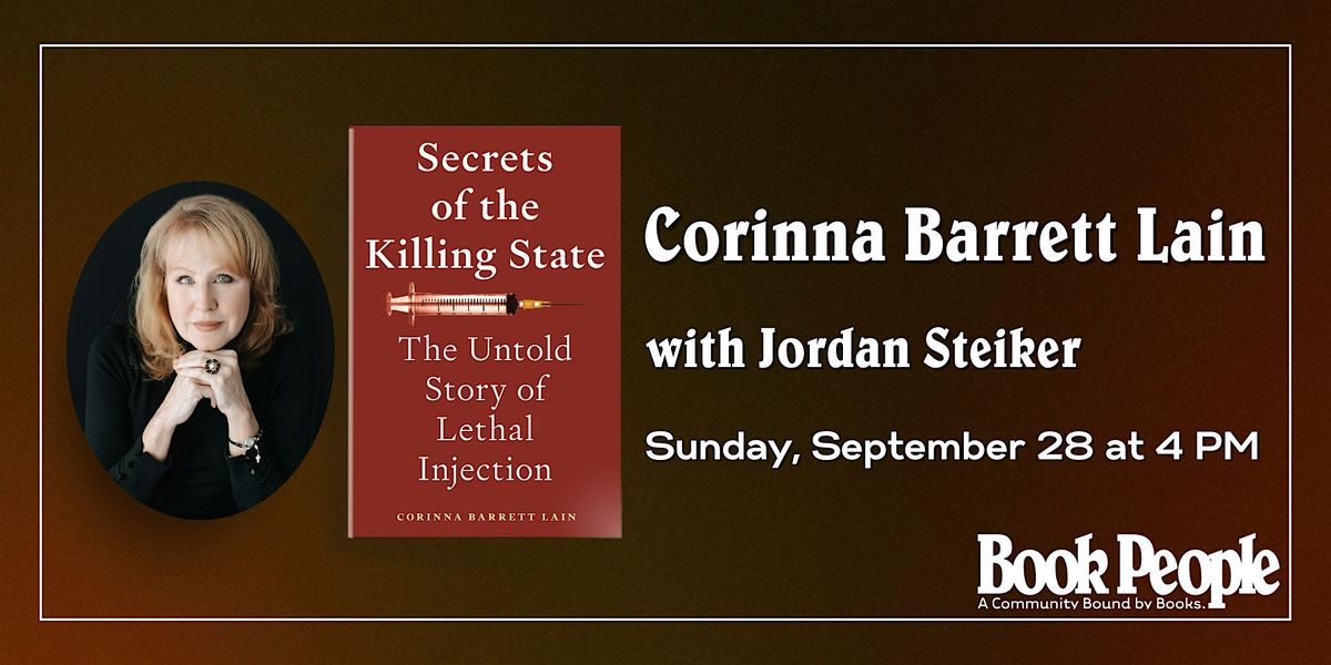 BookPeople Presents: Corinna Barrett Lain - Secrets of the Killing State