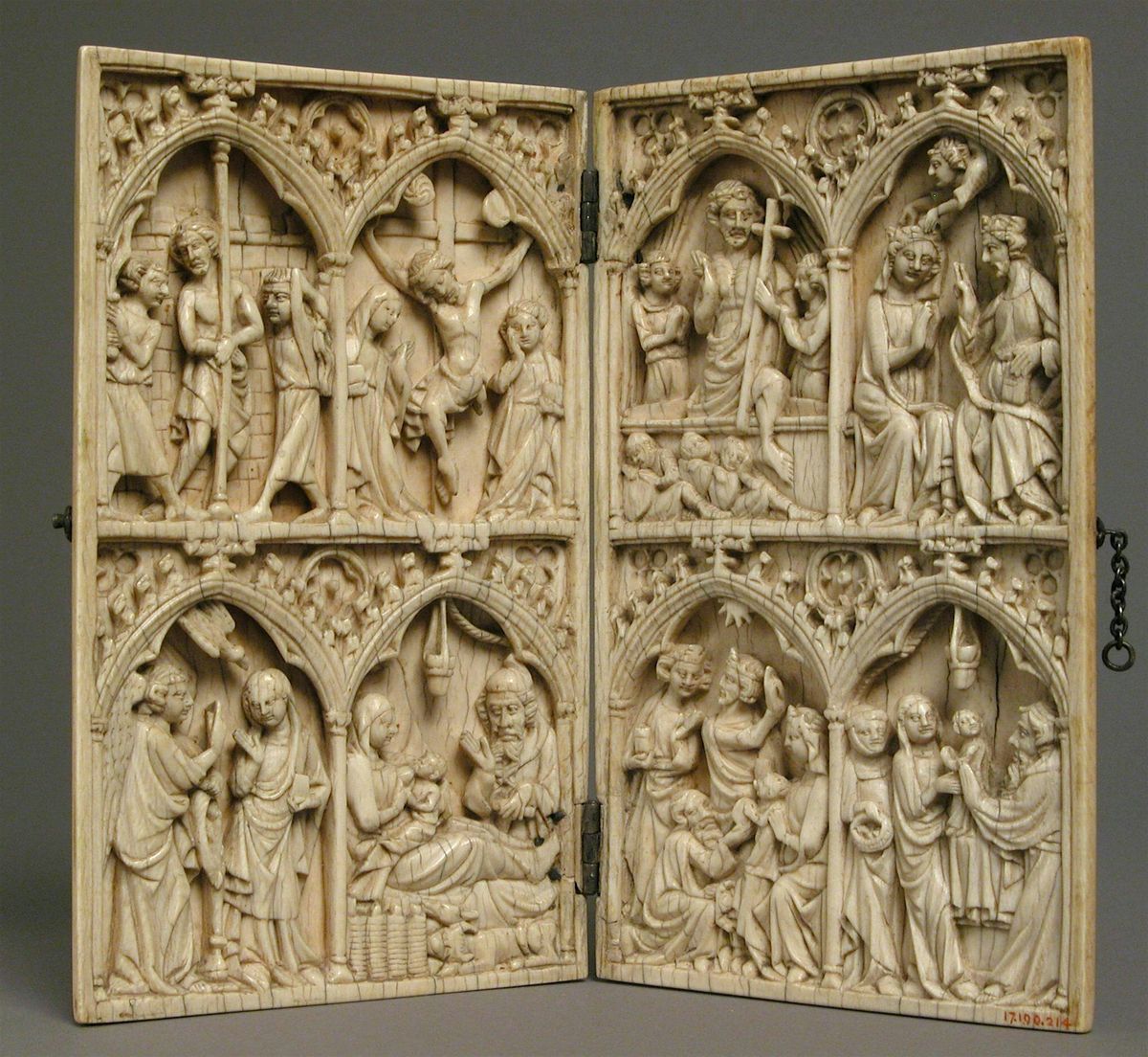 Art in Focus: Diptych: Scenes from the Life of Christ and the Virgin