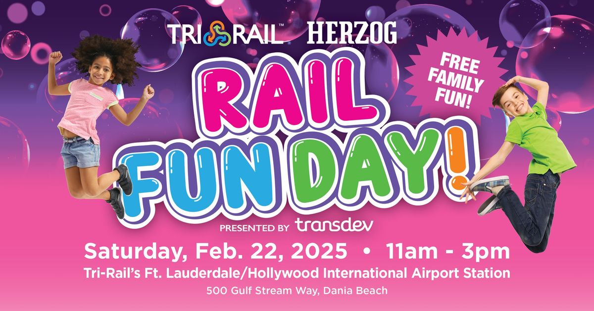 Tri-Rail\u2019s Herzog Rail Fun Day Presented by Transdev