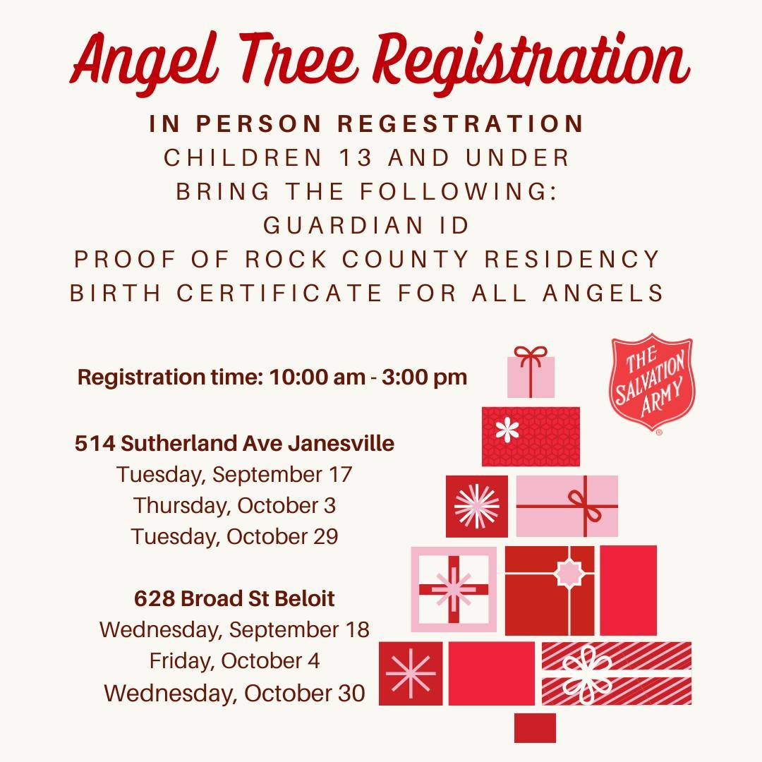 Angel Tree Registration - Janesville Location