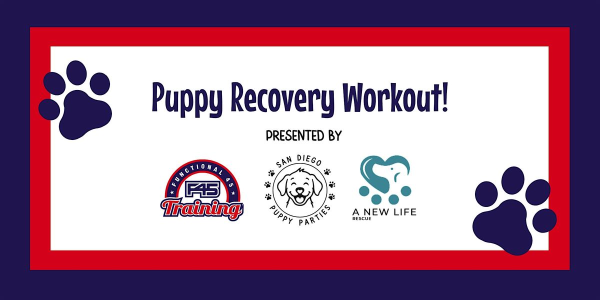 Puppy Recovery Workout at F45 Training East Hillcrest