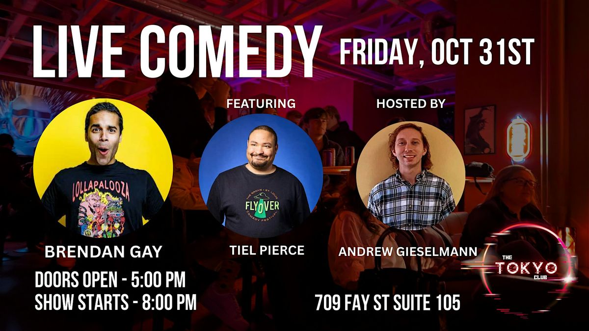 Friday Night Comedy at The Tokyo Club
