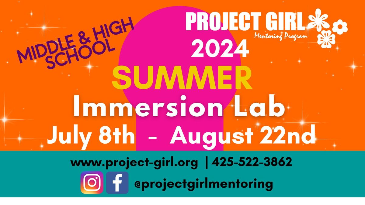 2024 PGMP Summer Immersion Lab