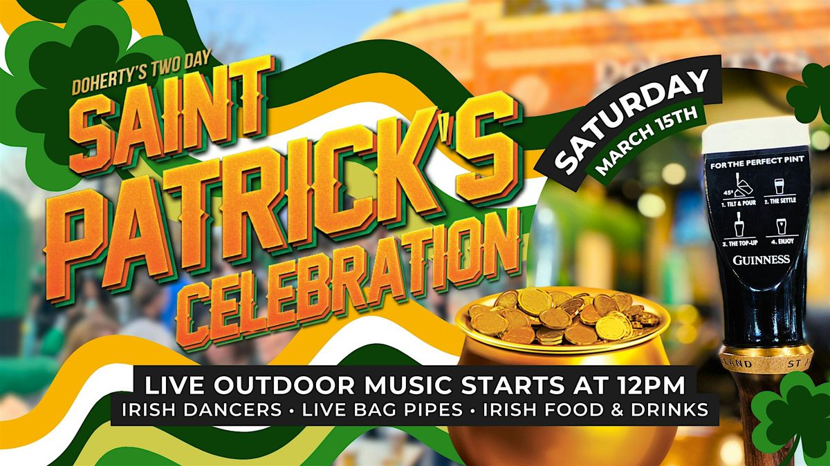 SoCo Patio 2025 St. Patrick's Day Outdoor Party!