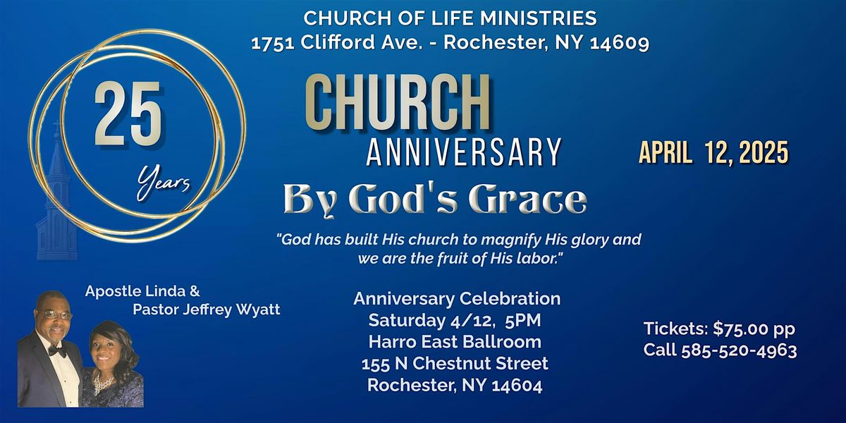 25th Church Anniversary