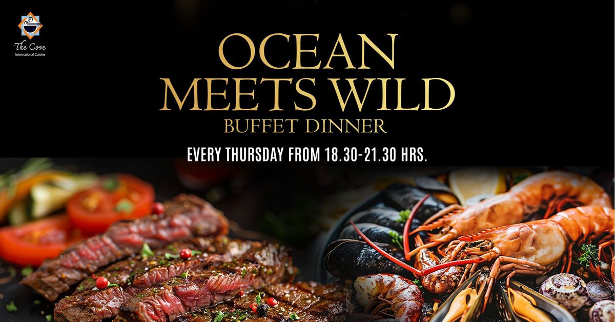 \ud83c\udf57\ud83e\udd9eOcean Meets Wild Buffet \ud83e\udd69\ud83e\udd80