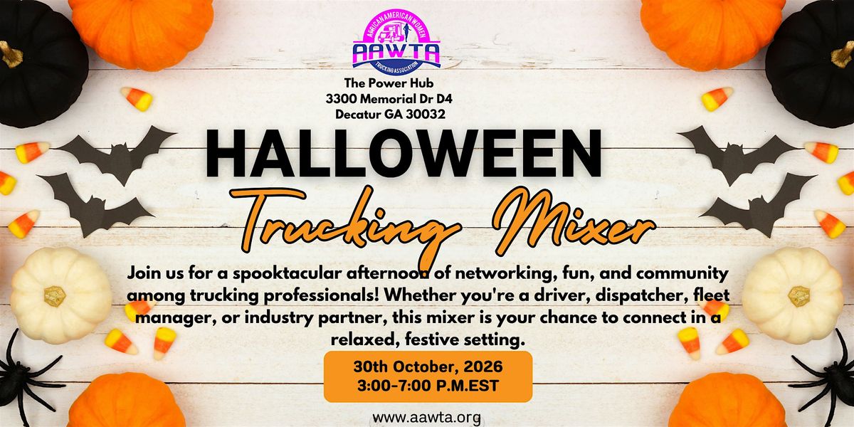 Halloween Trucking Mixer | Costume Contest | Food | Networking