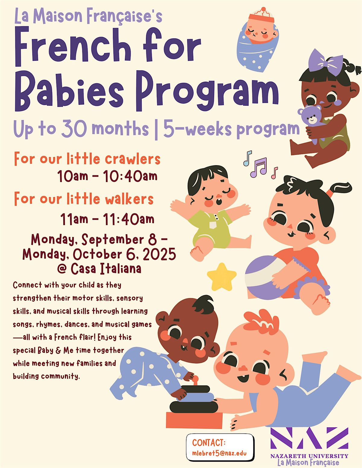 French for Babies Program