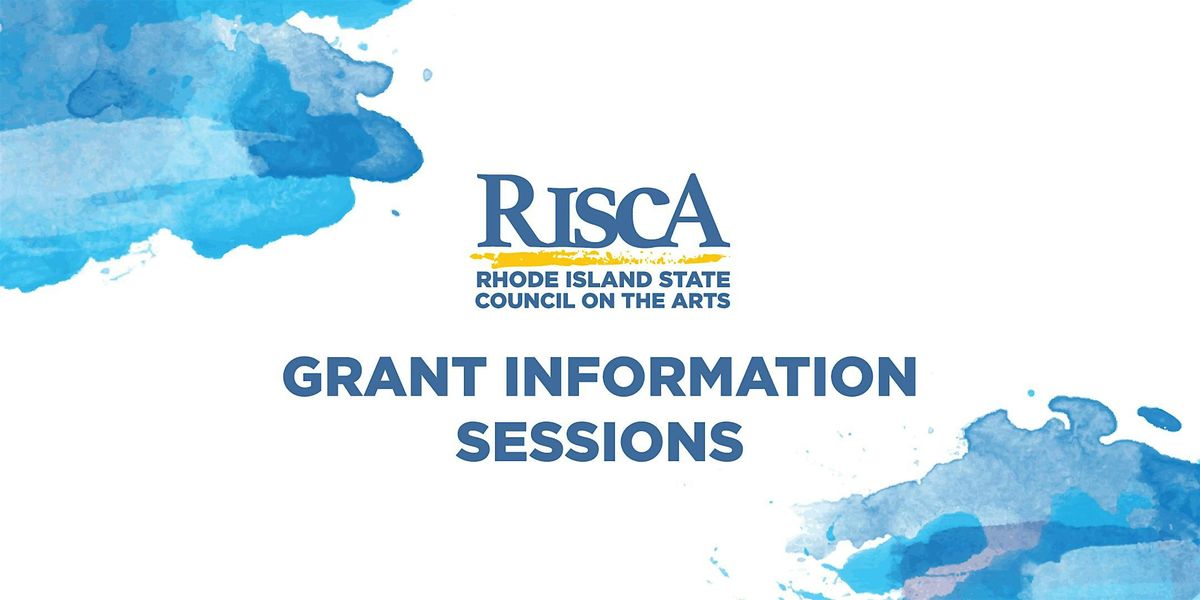 RISCA Grant Information Session (in person)