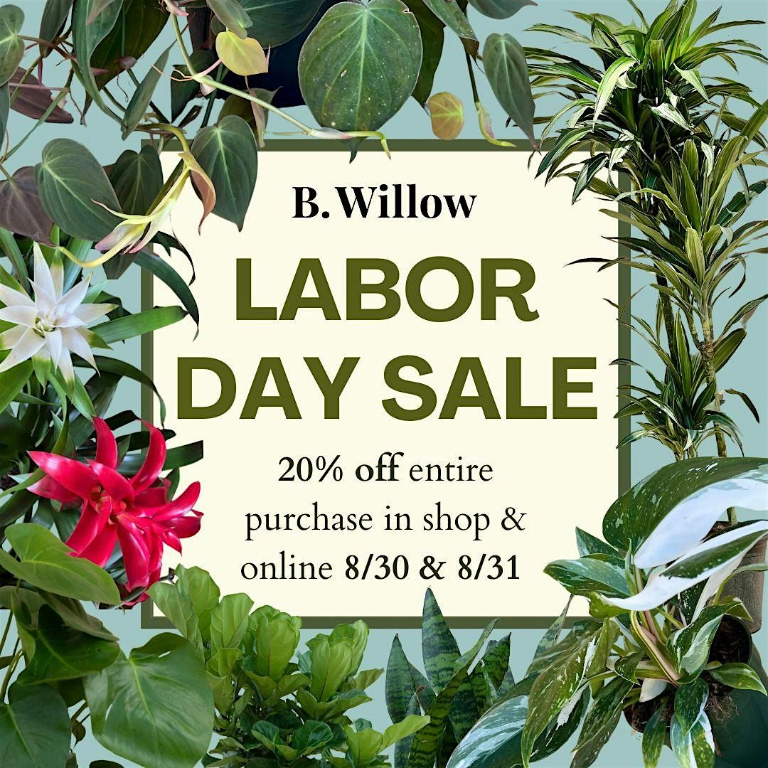 Labor Day Weekend Sale!