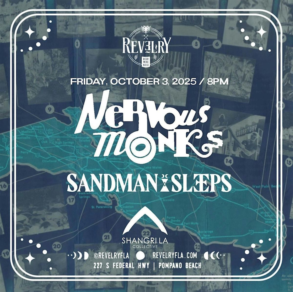 Indie Rock with Nervous Monks + Sandman Sleeps