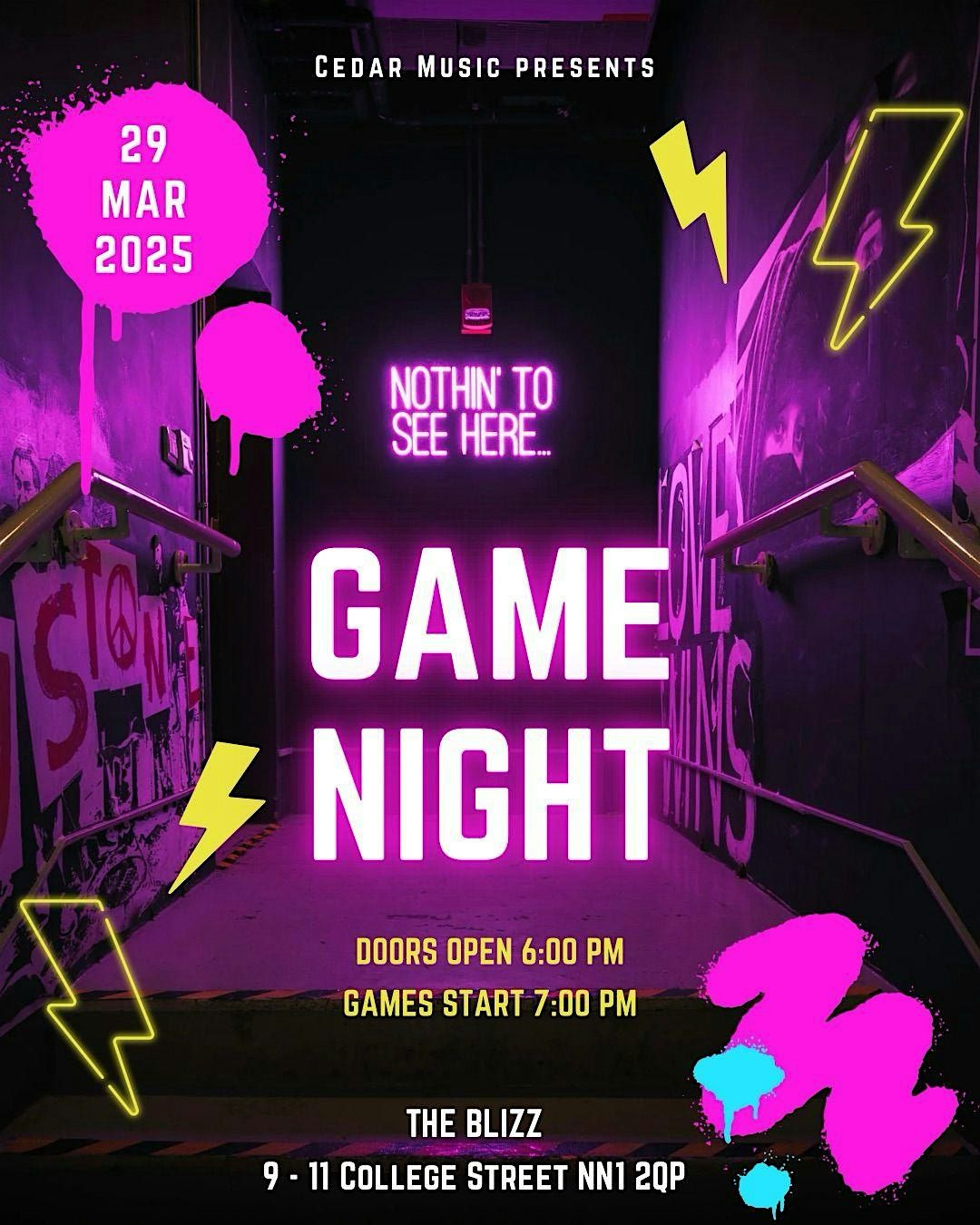 March Game Night with Cedar