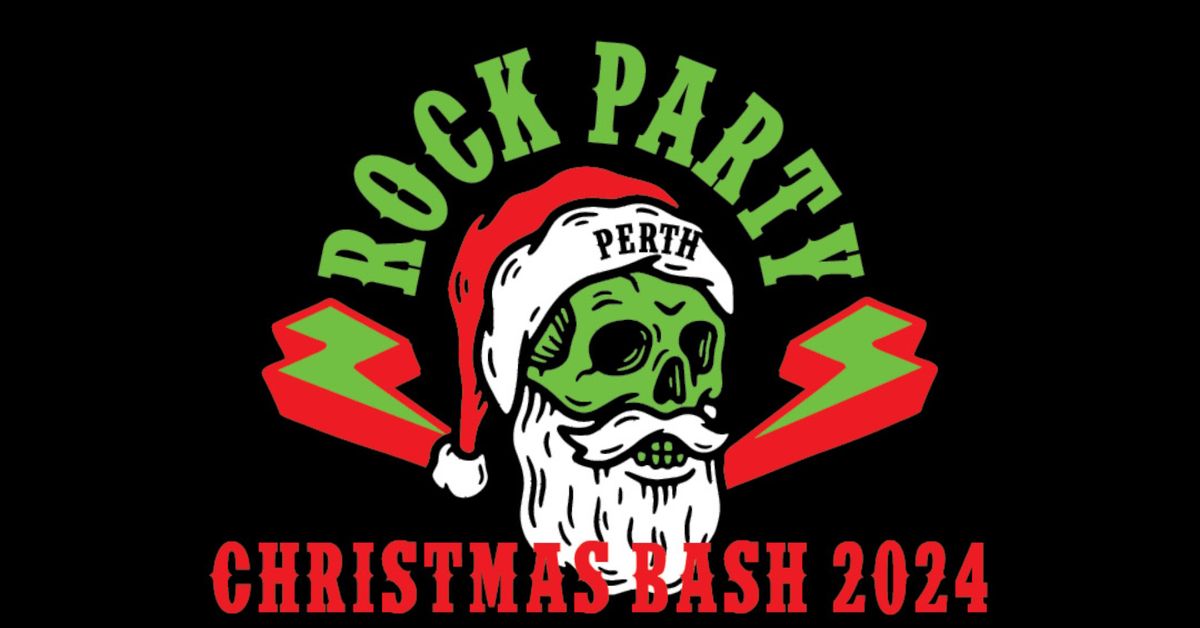 ROCK PARTY PERTH | CHRISTMAS BASH 2024 | Amplifier Bar, Perth WA