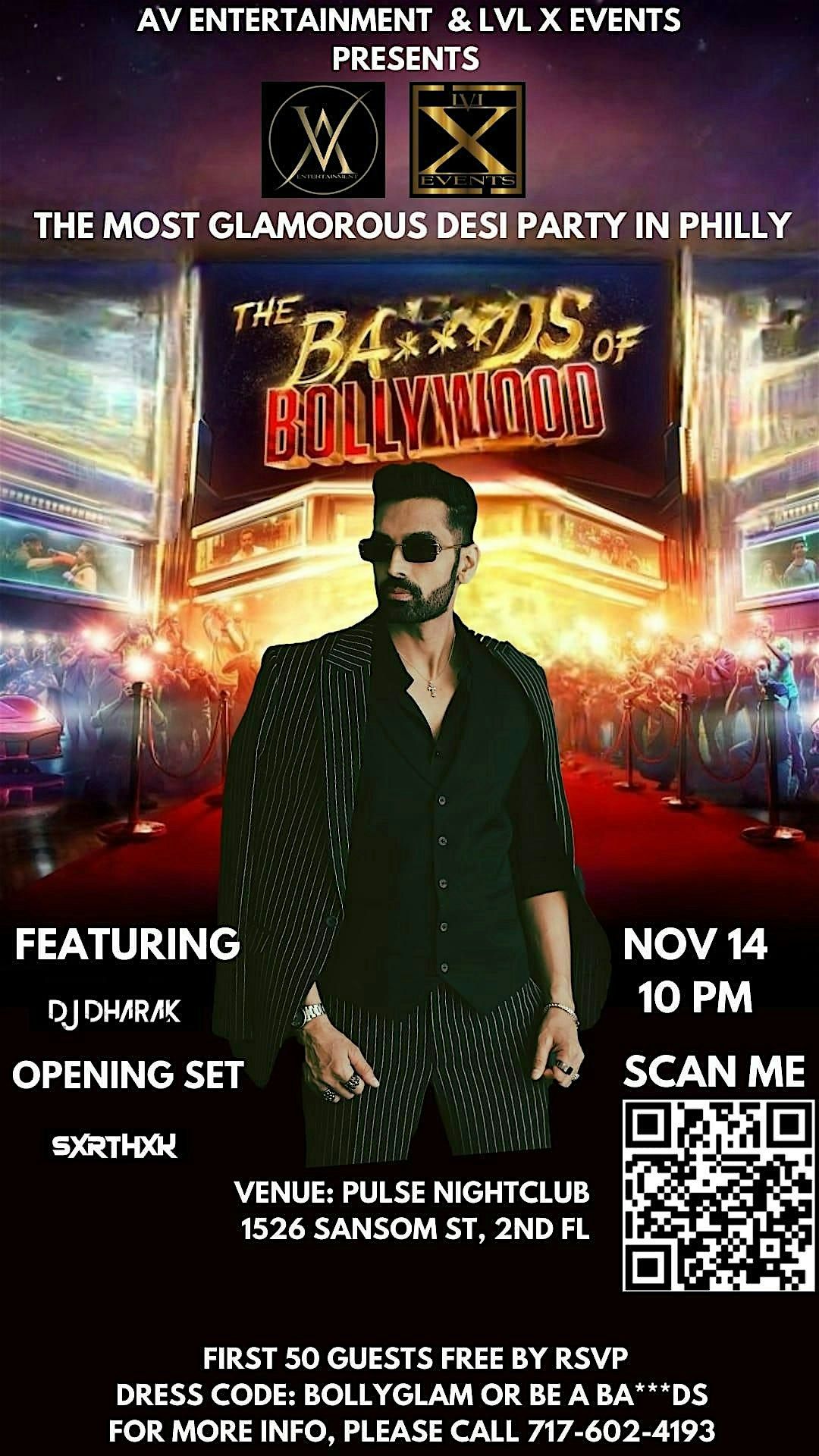 The Ba***ds of Bollywood, Feat DJ. Dharak, Desi Party- Philadelphia