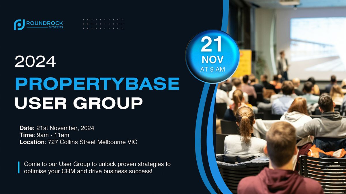 Melbourne Propertybase User Group Event