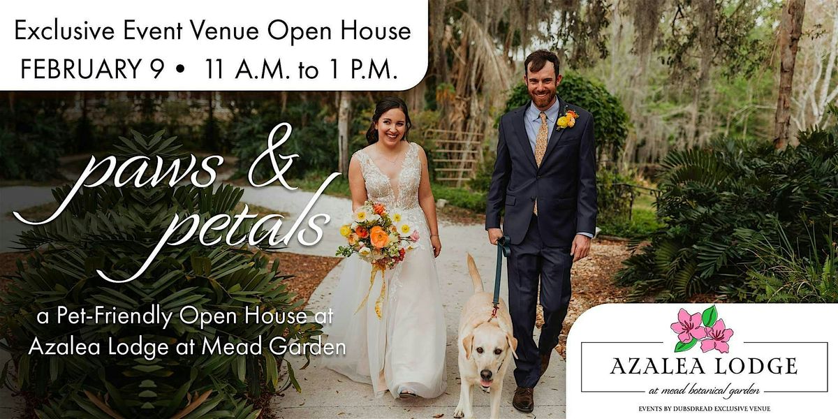 Paws & Petals: A Dog-Friendly Wedding Open House