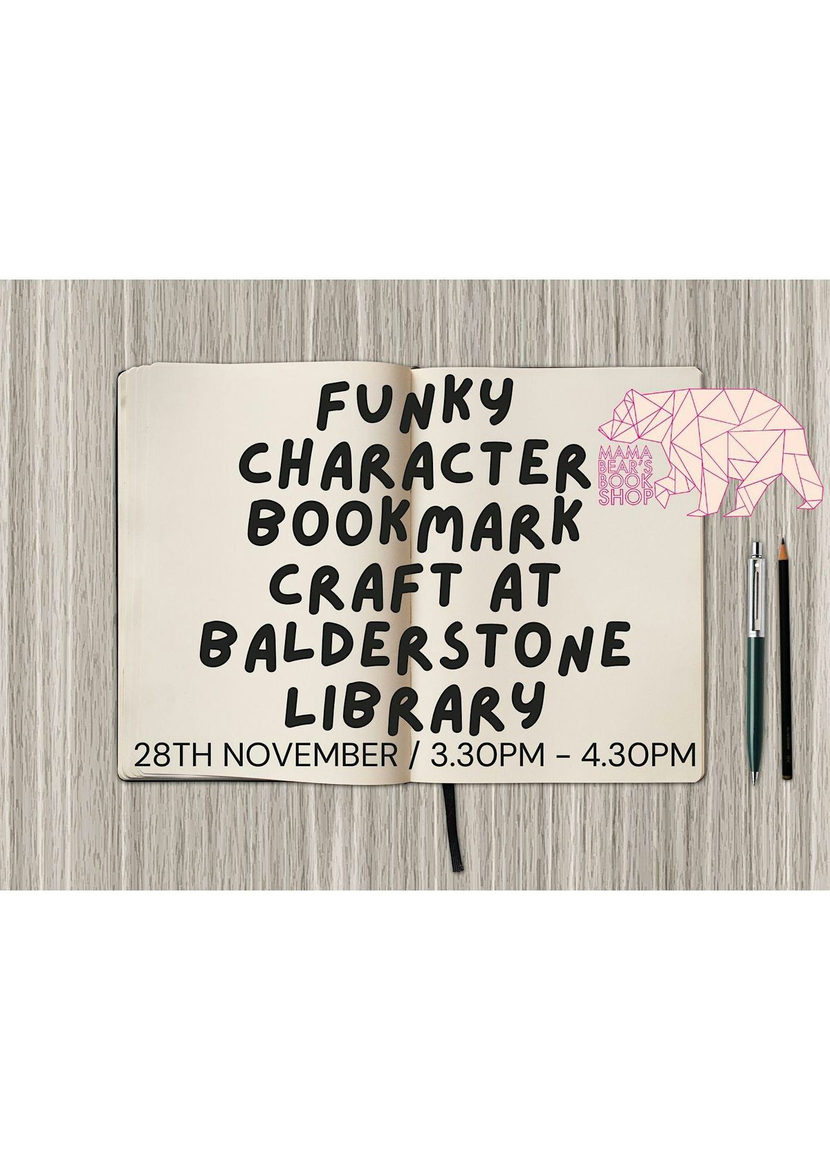 Funky Character Bookmark Craft