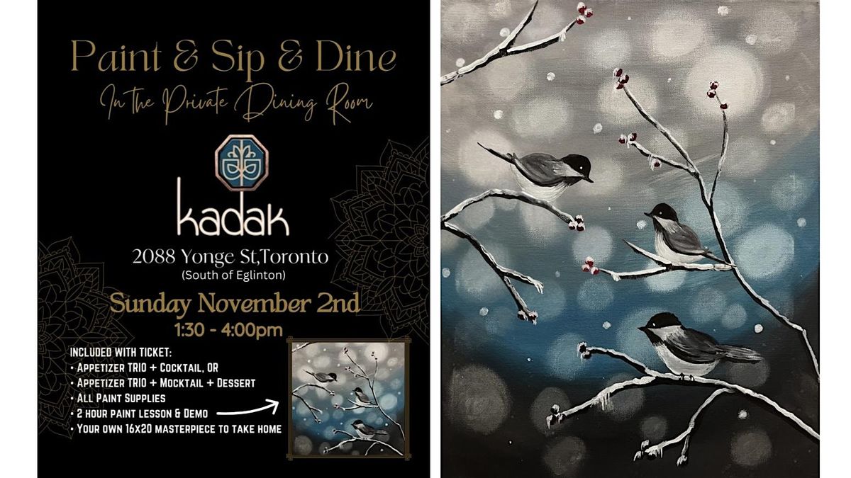 Paint & Sip & Dine