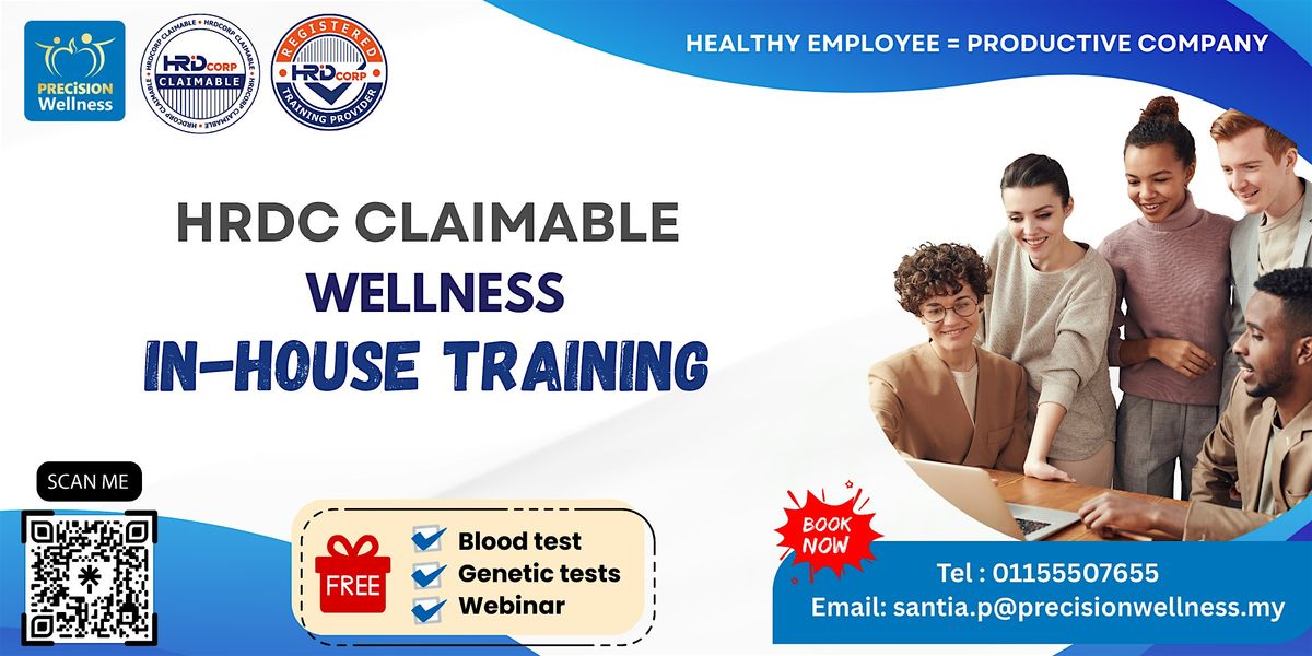 (HRDC Claimable) In-house Wellness  Corporate Training
