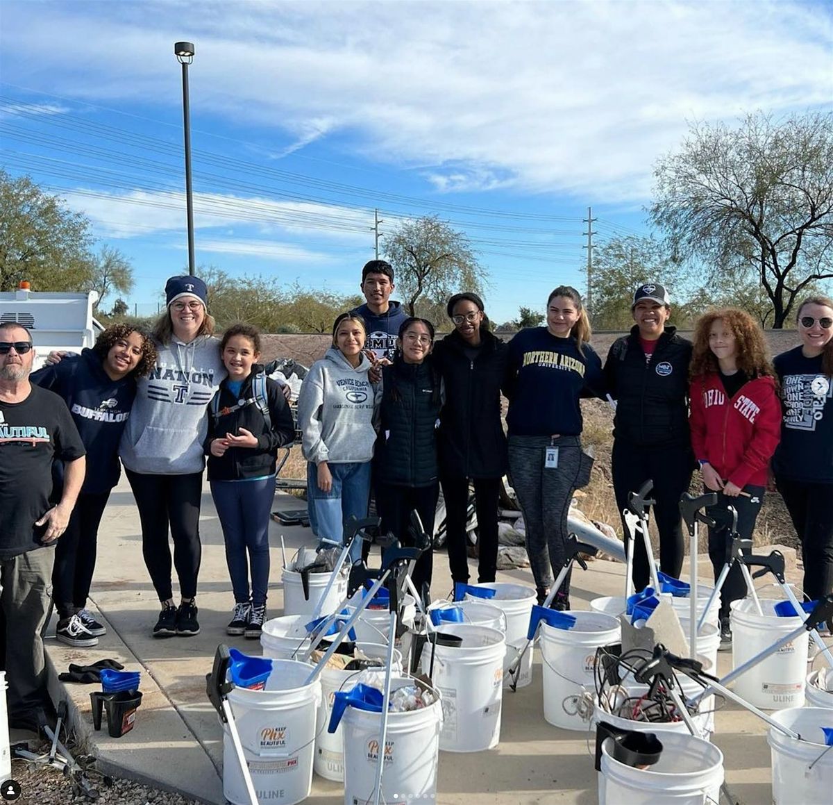 January 2025 Monthly Park Cleanup \u2013 Indian Bend Wash