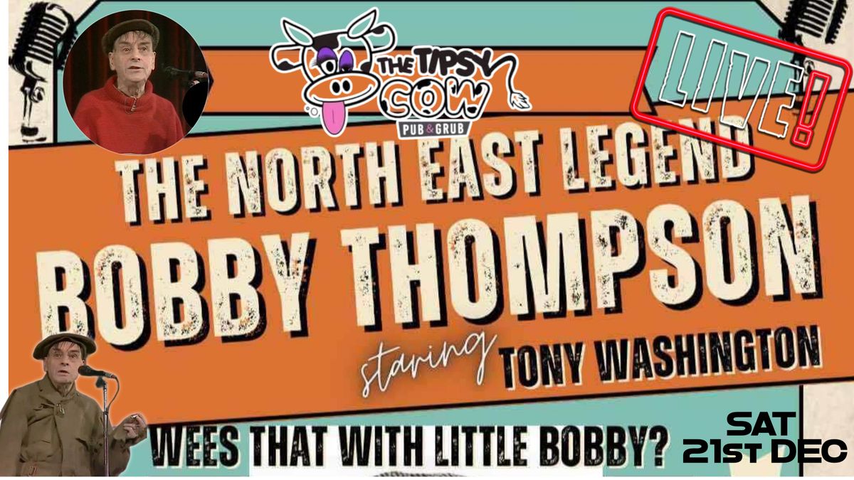 BOBBY THOMPSON STARRING TONY WASHINGTON - GALA NIGHT ! DETAILS IN DESCRIPTION !