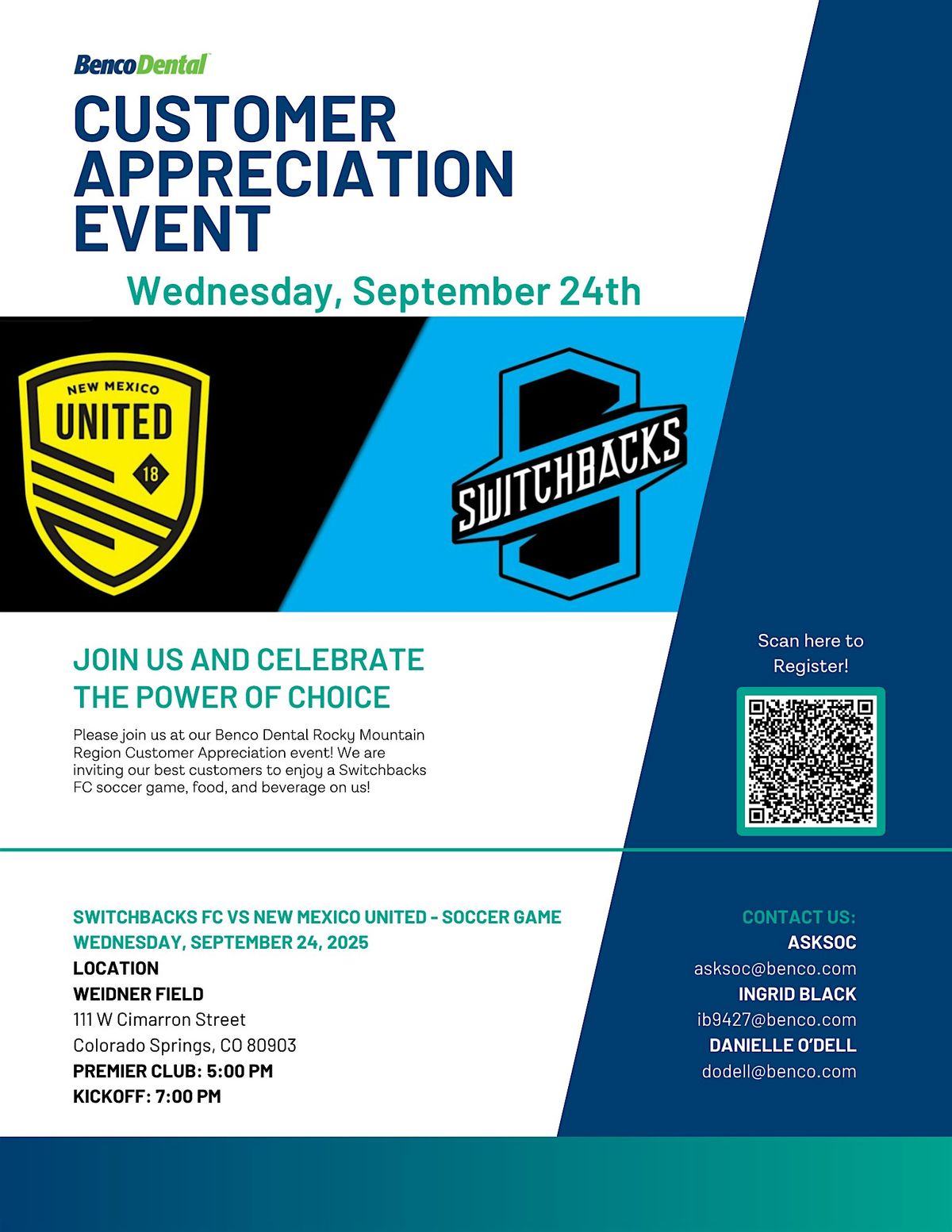 Benco Dental - Customer Appreciation Event