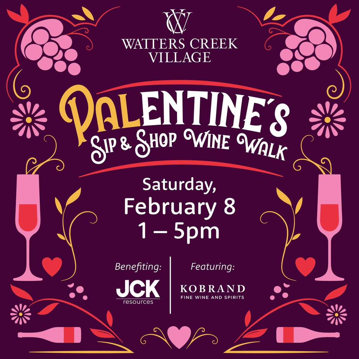 Palentine\u2019s Sip & Shop Wine Walk