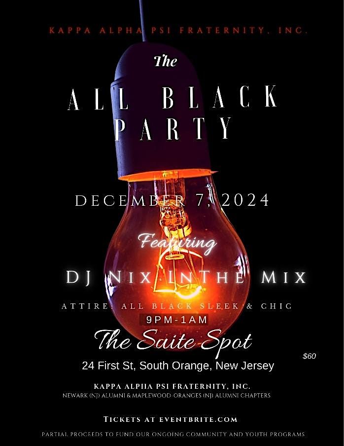 The All Black Party