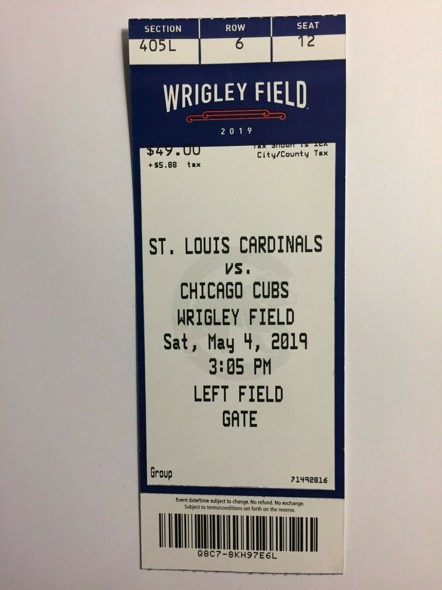 Chicago Cubs at St. Louis Cardinals at Busch Stadium