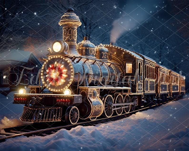 Free Polar Express Pajama Movie Party with Santa