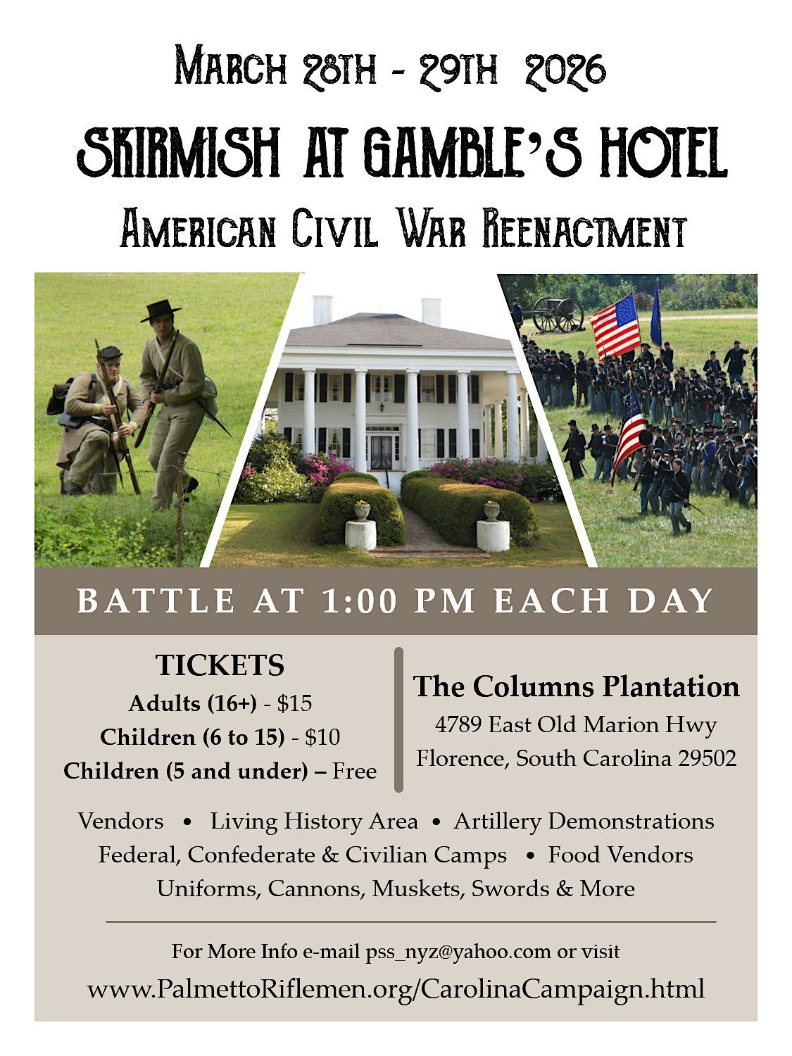 161st Skirmish at Gamble's Hotel