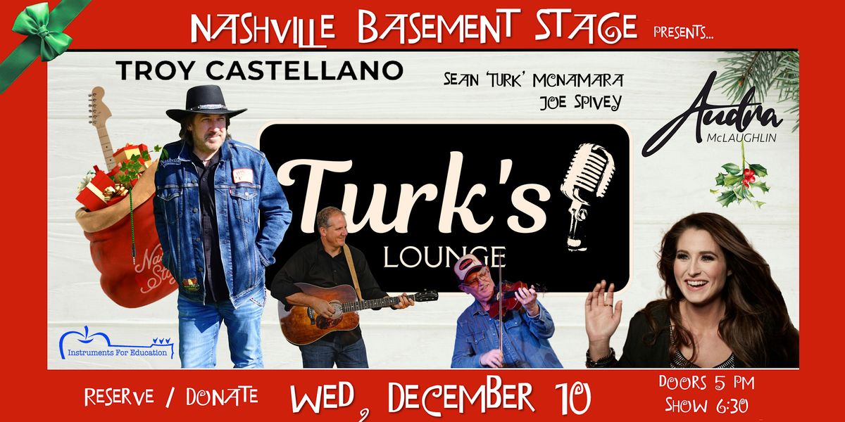 NBS Live at Turk's Lounge Benefitting Instruments for Education