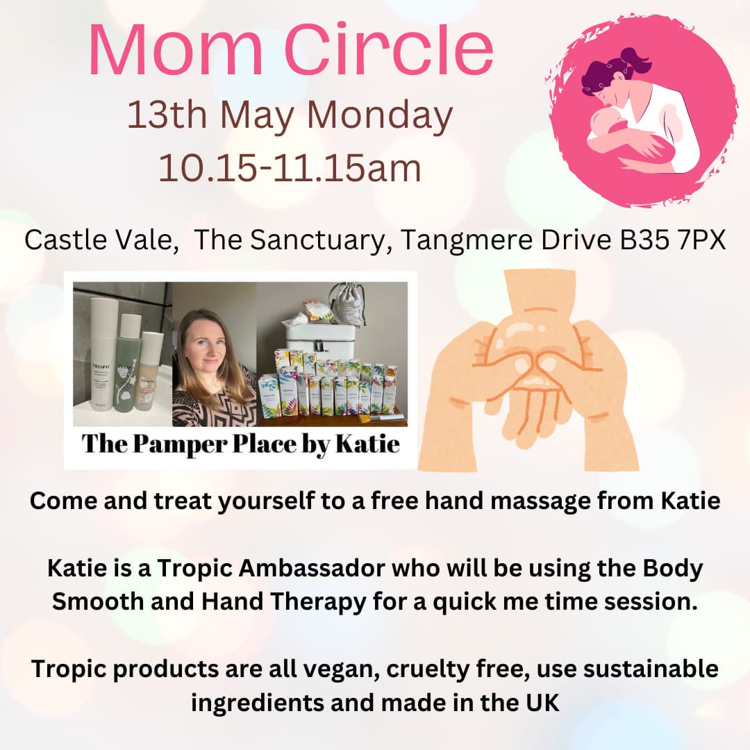 Mom circle with pampering