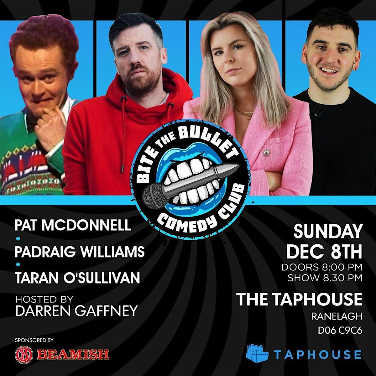 Bite The Bullet Comedy Club @ The Tap House - Pat McDonnell + Guests!