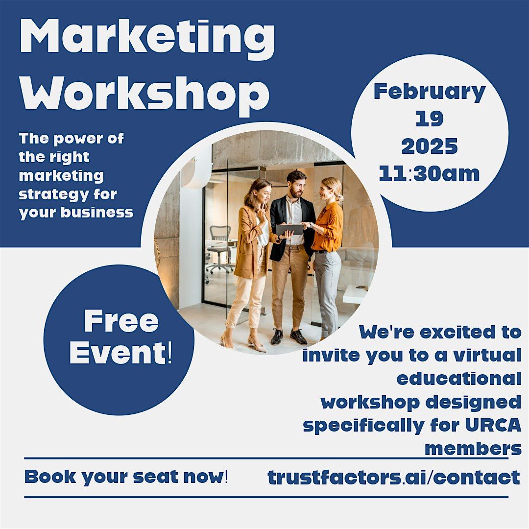 Marketing Workshop for URCA Members