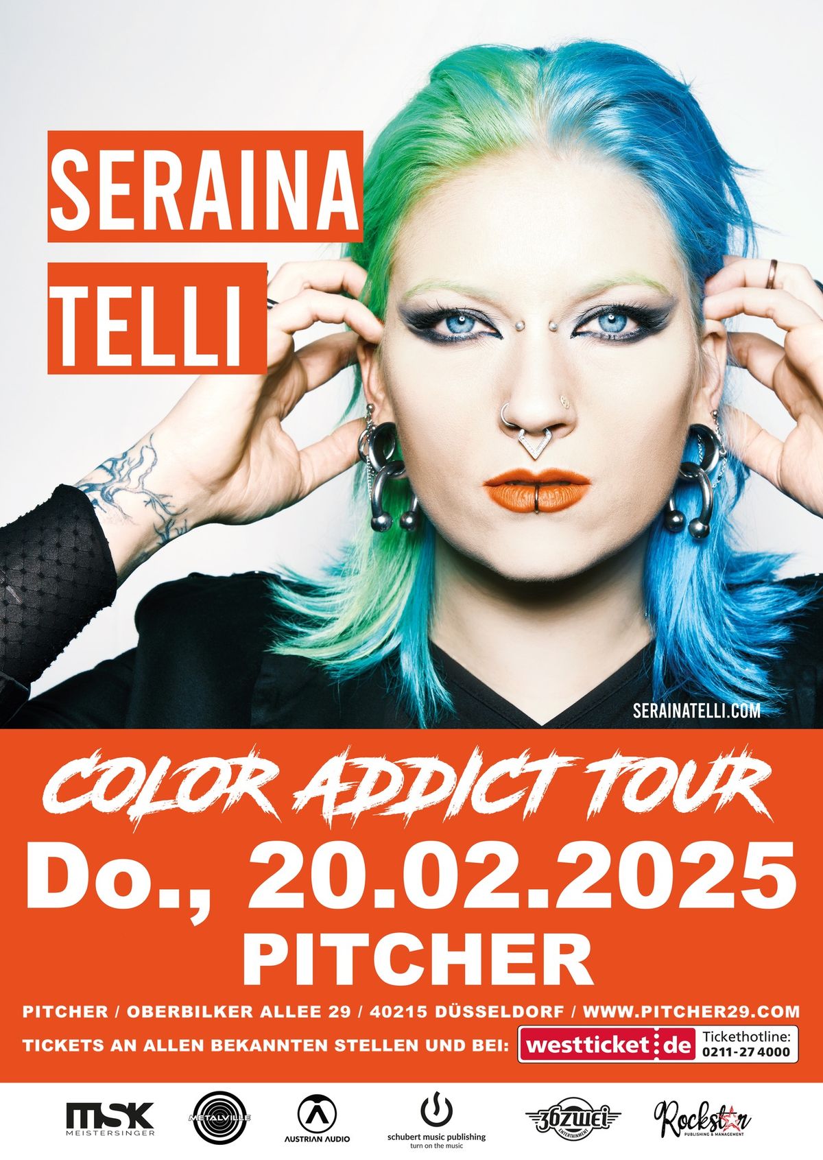 SERAINA TELLI - COLOR ADDICT TOUR