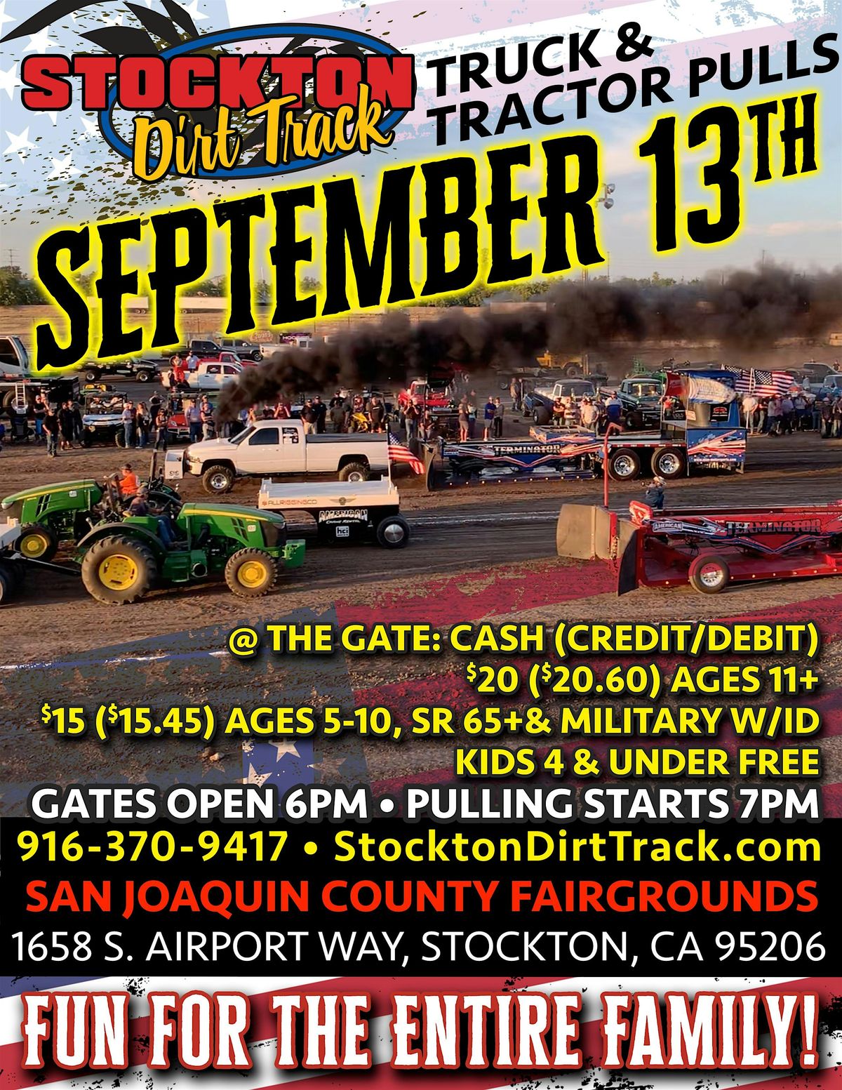 2025 West Coast Fall Nationals Tractor and Truck Pulls