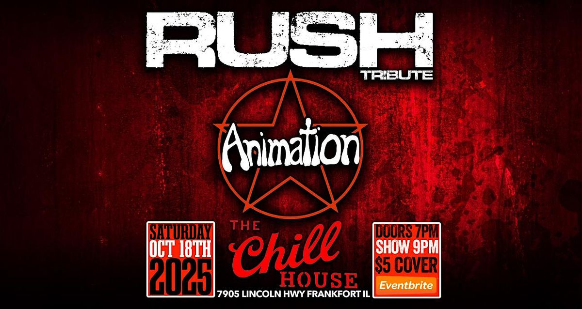 Rush Tribute Animation Band at The Chill House