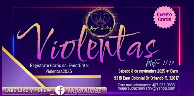 Mujer Audaz - Violentas