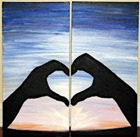 Strokes of Love: A Couples' Canvas Painting Experience