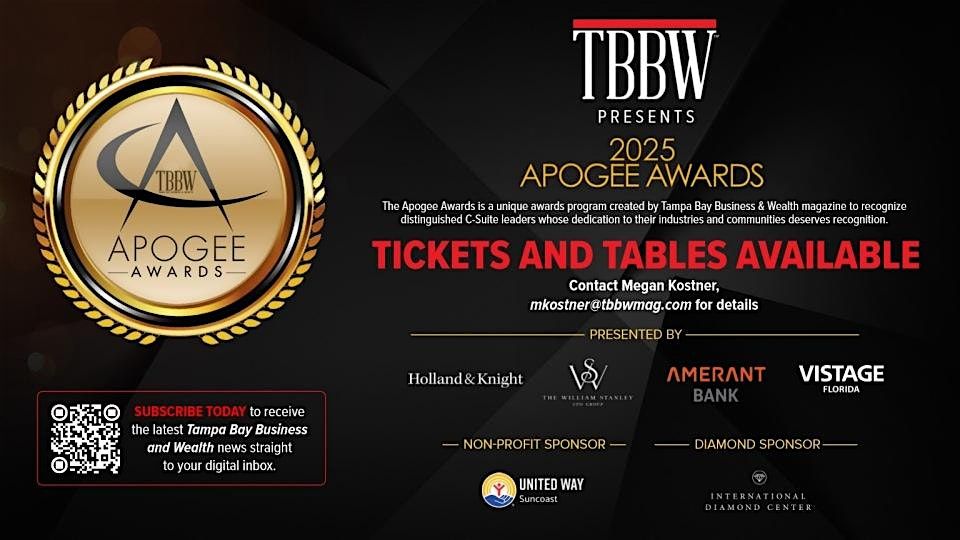 TBBW Apogee Awards Tickets