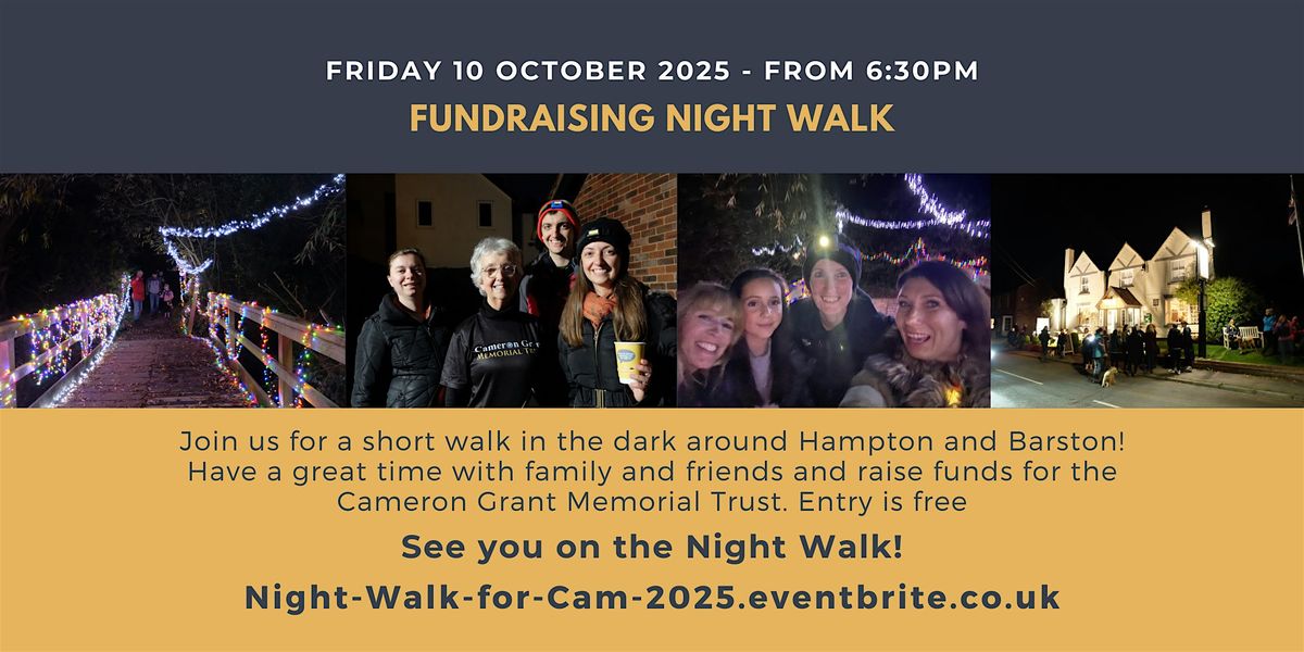 10th Night Walk for Cameron