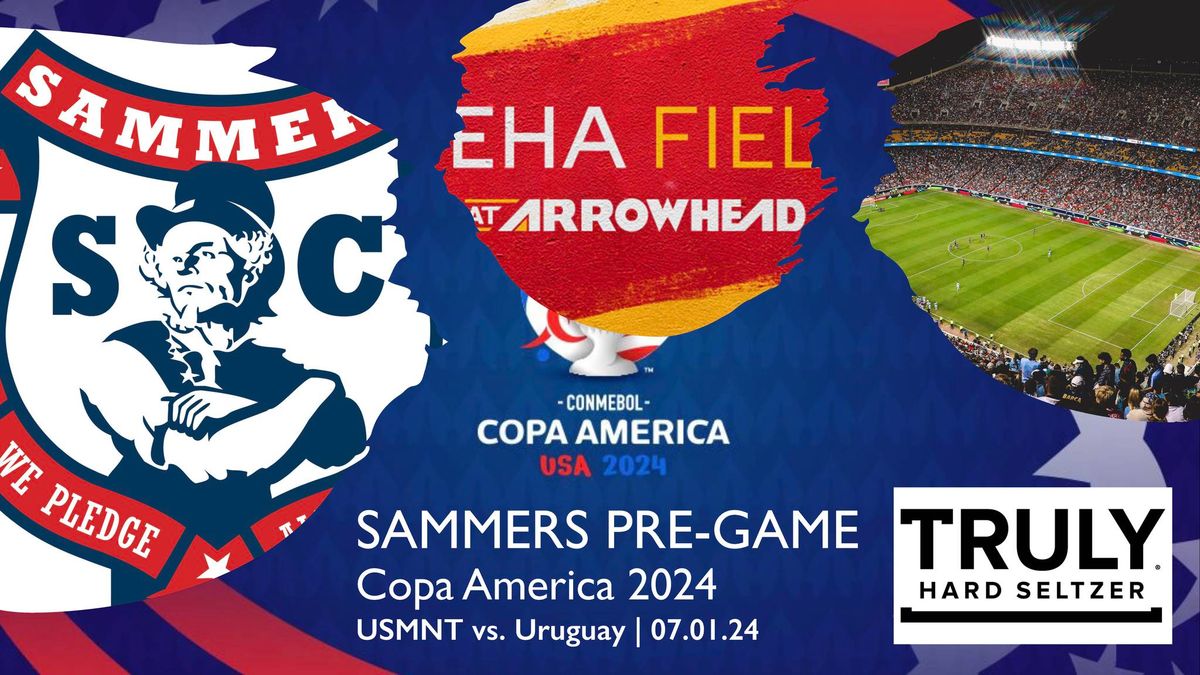 SAMMERS PRE-GAME: USMNT vs. Uruguay (Copa America 2024)