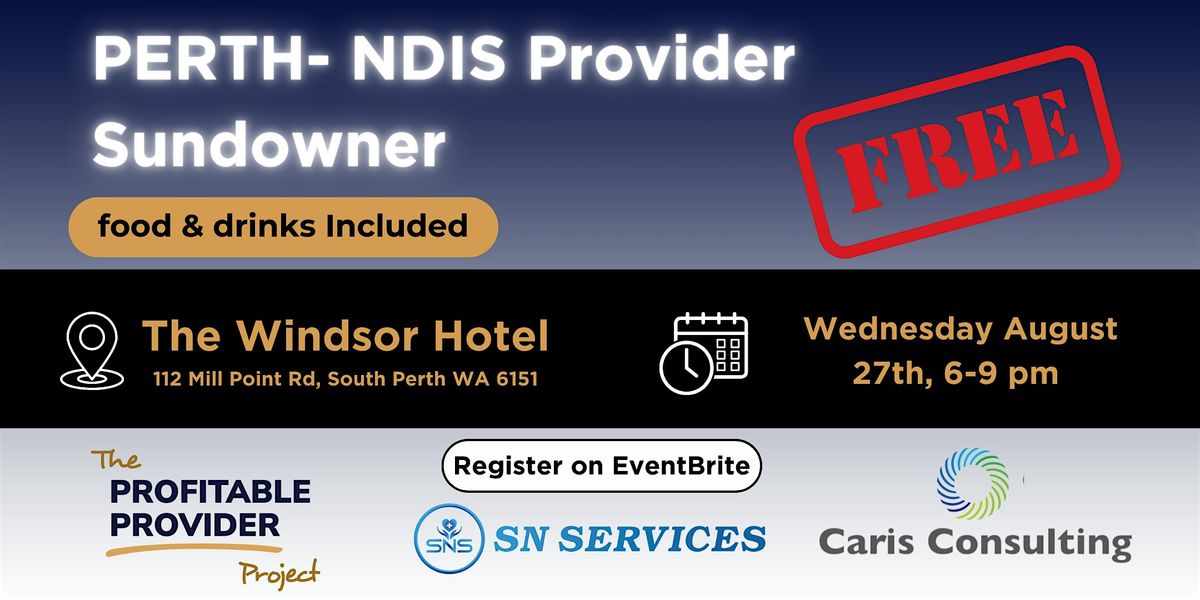NDIS Business Sundowner