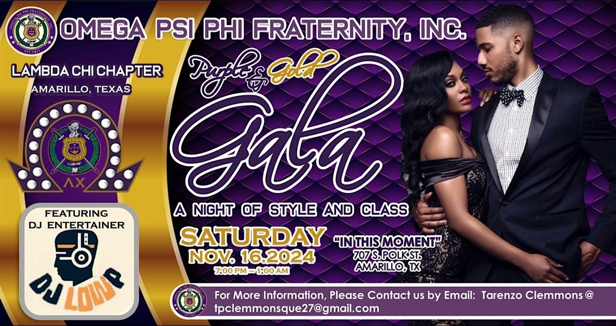 Purple and Gold Gala