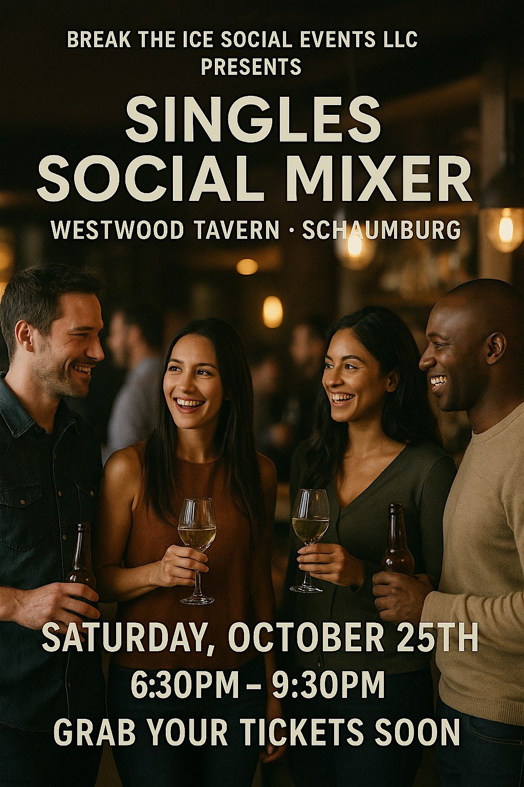 Break The Ice Social Events Singles Social Mixer Schaumburg Westwood Tavern