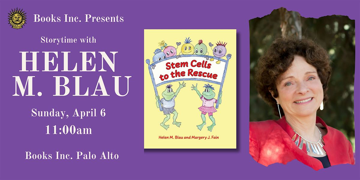 HELEN BLAU at Books Inc. Palo Alto