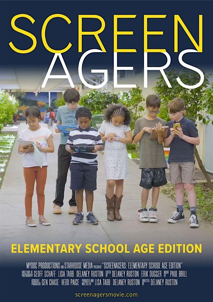 Screenagers- Elementary School Age Film Screening